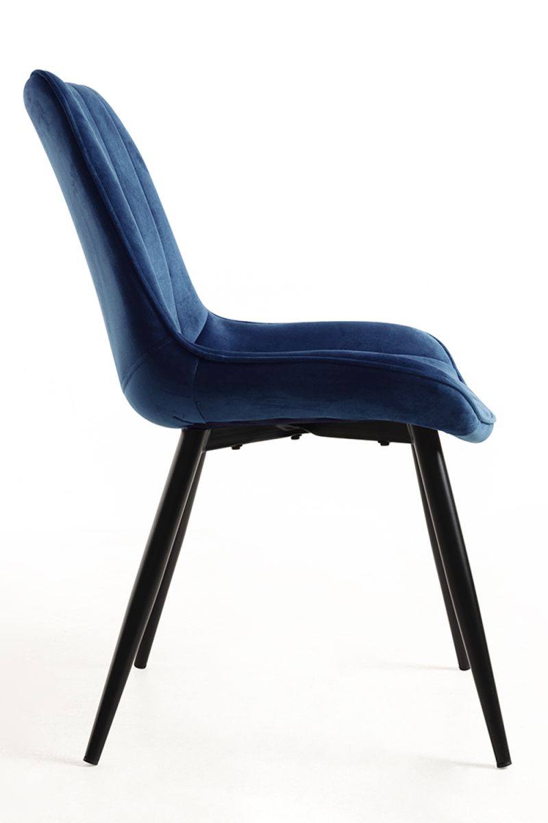 Pack 4 Chaises Lene Velours - Élégance et confort pour votre séjour