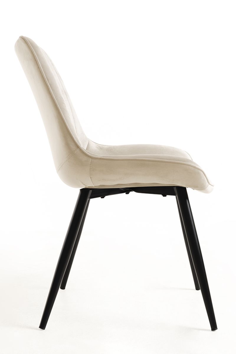 Pack 6 chaises Lene Velours - Un pack de chaises idéal
