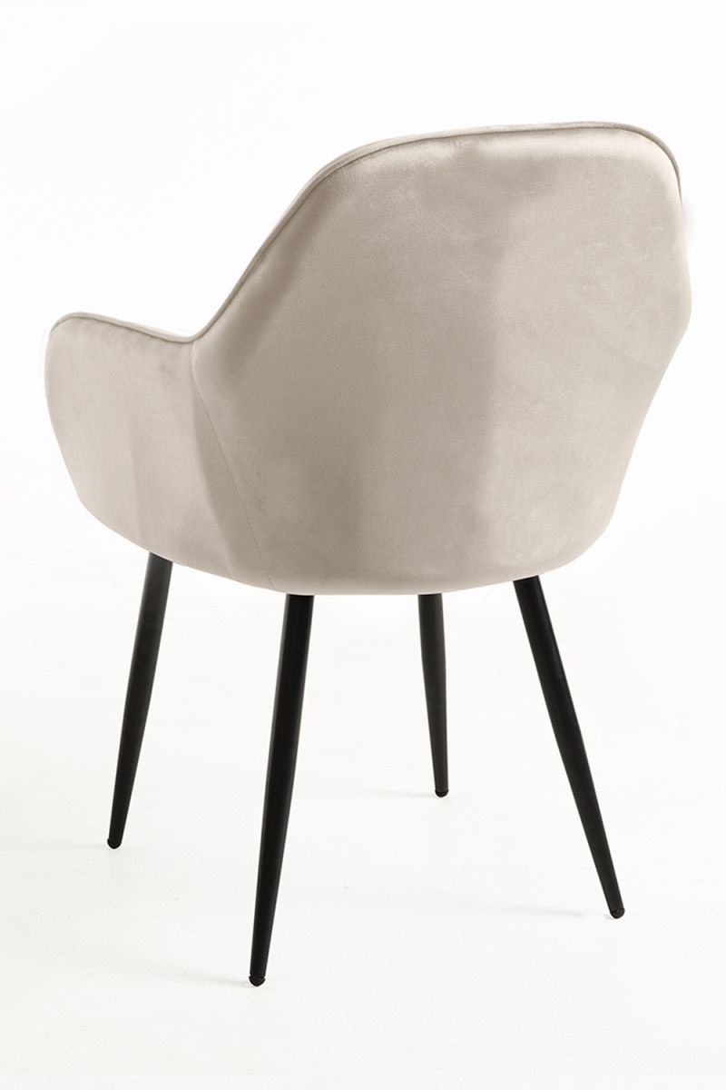 Pack 6 Chaises noires chic - Le choix idéal pour votre salon