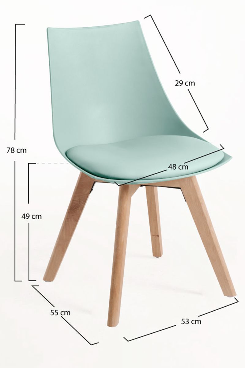 Chaise Blok - Une chaise scandinave qui mène