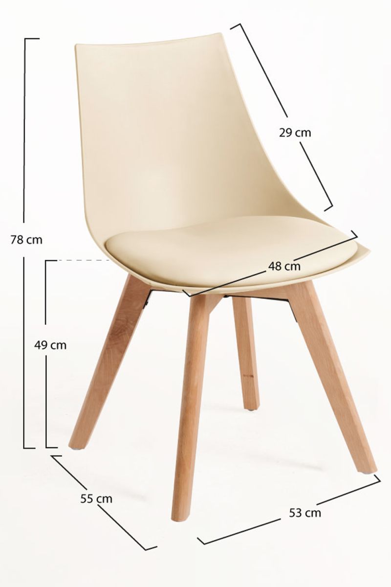 Chaise Blok - Une chaise scandinave qui mène