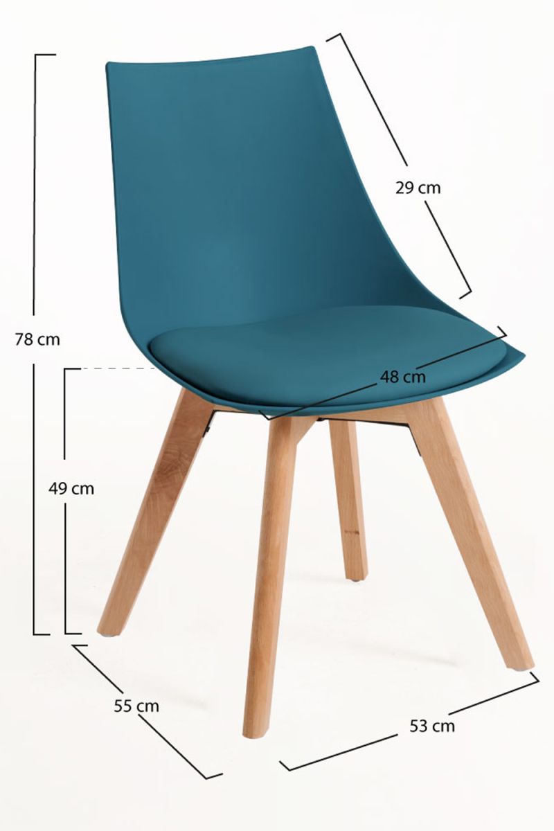 Chaise Blok - Une chaise scandinave qui mène