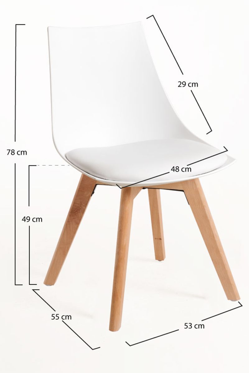 Chaise Blok - Une chaise scandinave qui mène