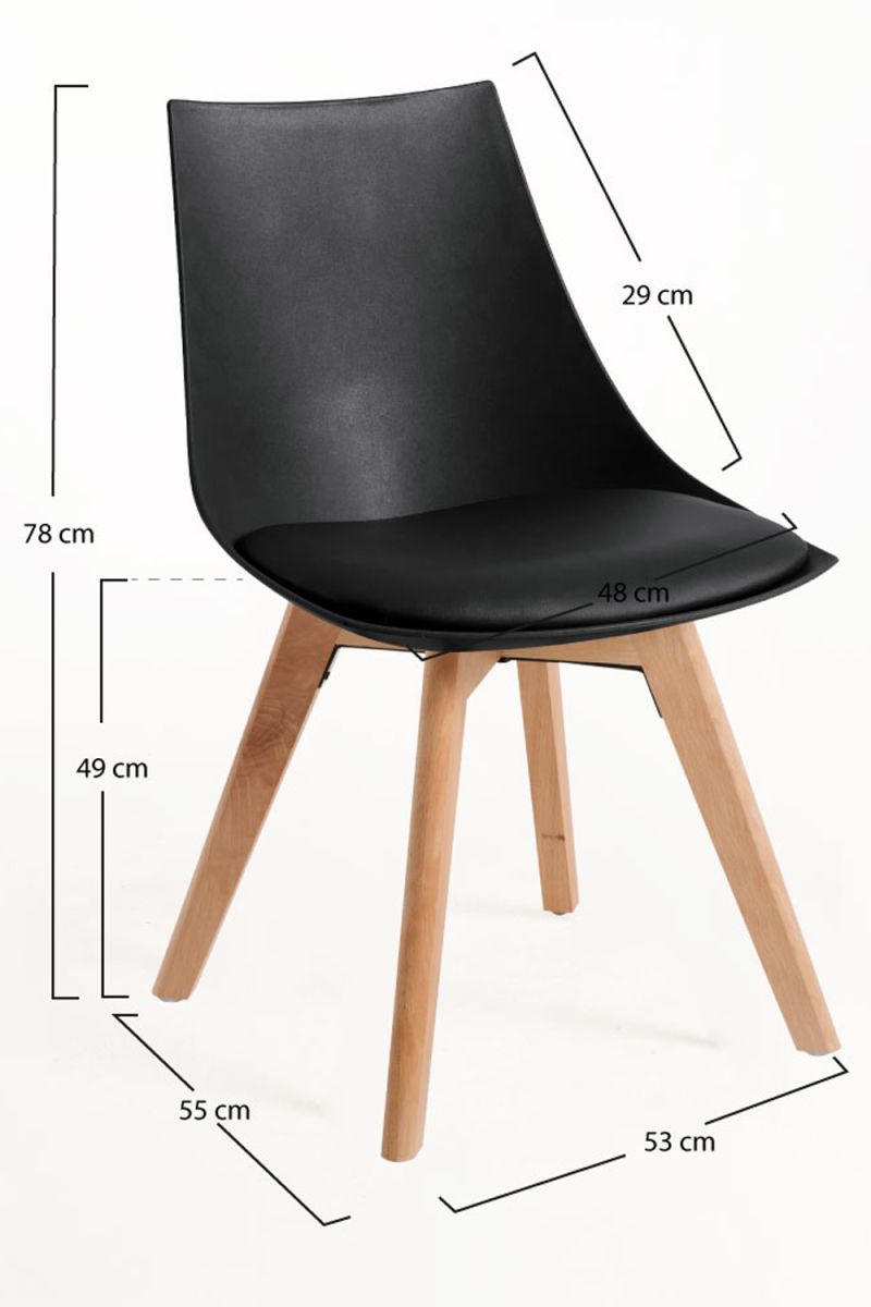 Chaise Blok - Une chaise scandinave qui mène