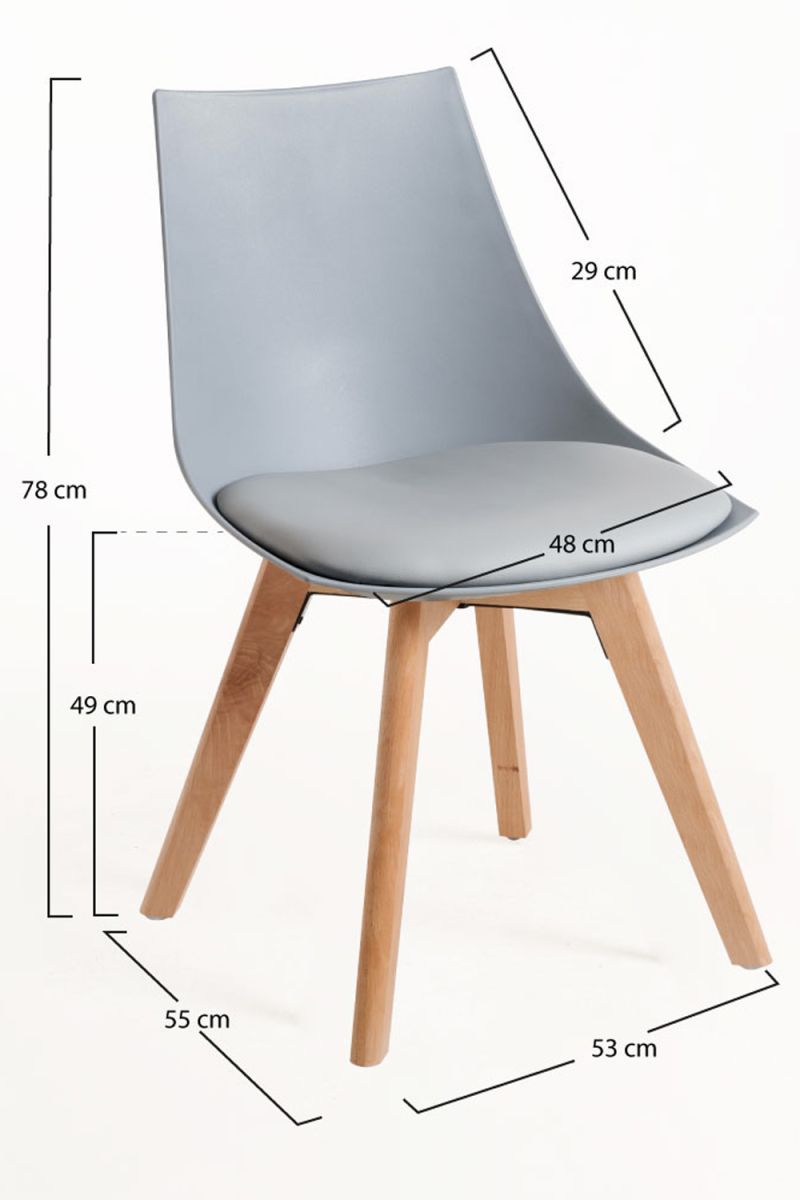 Chaise Blok - Une chaise scandinave qui mène