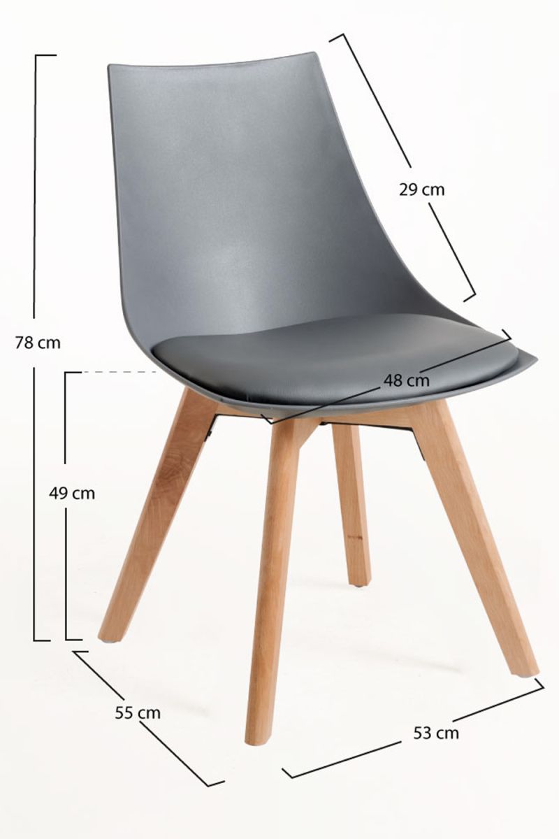 Chaise Blok - Une chaise scandinave qui mène