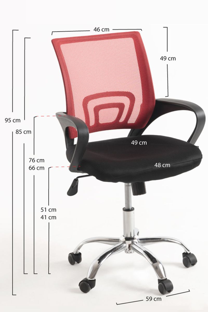 Chaise Midi Pro - La chaise de bureau ergonomique pour toi