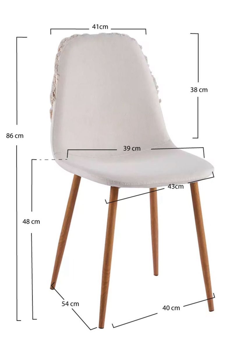 Chaise Snowe: Une classique en matière de chaises en velours