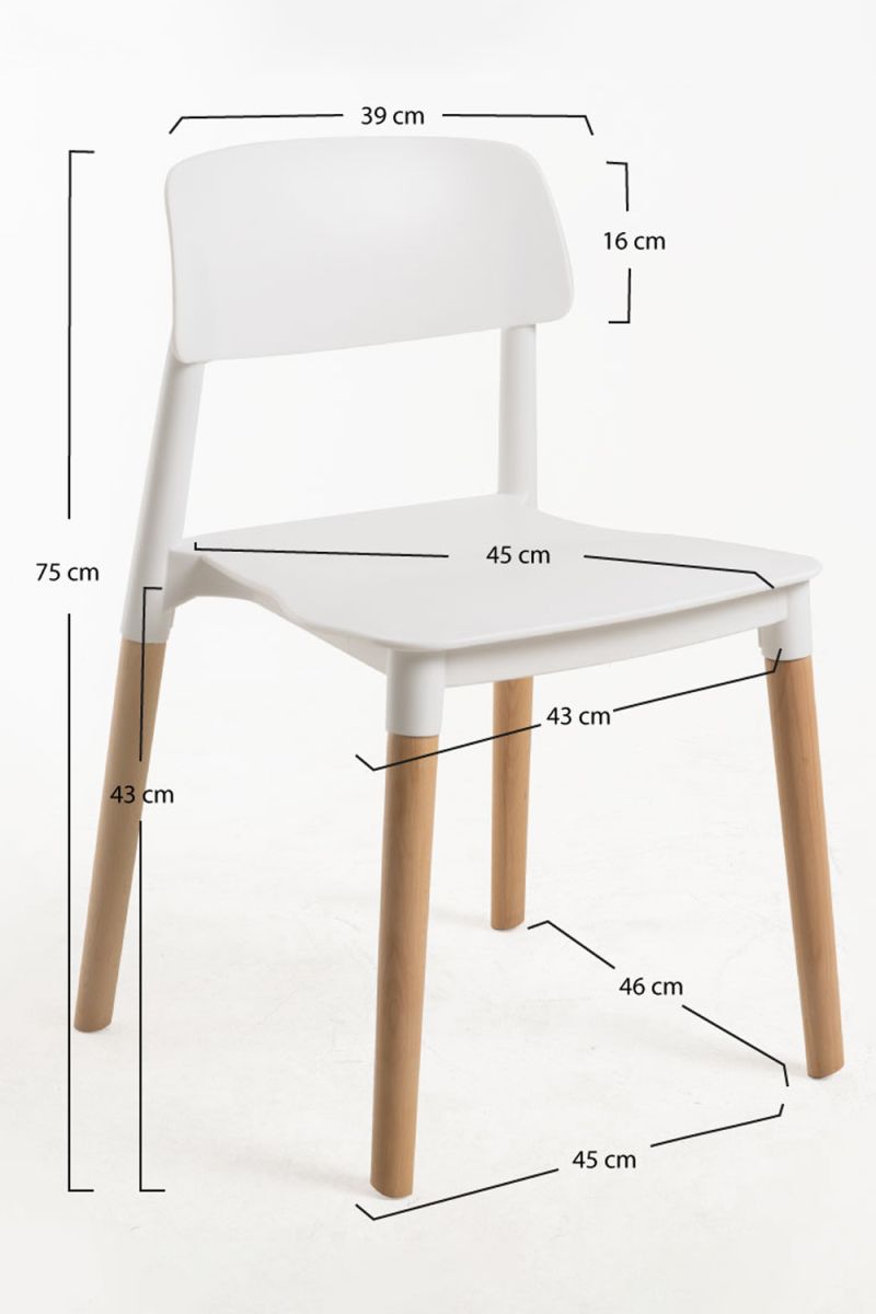 Chaise Estin - Parfaite pour votre salle à manger