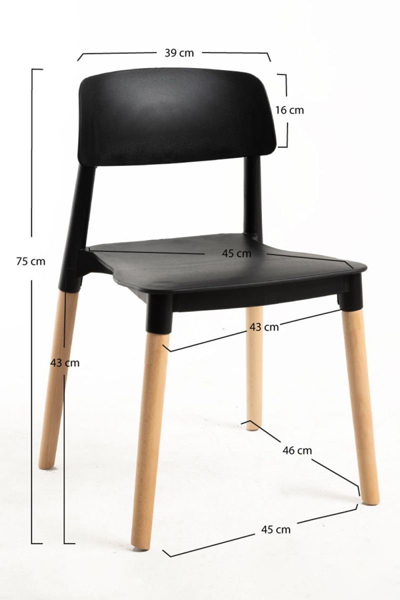 Chaise Estin - Parfaite pour votre salle à manger