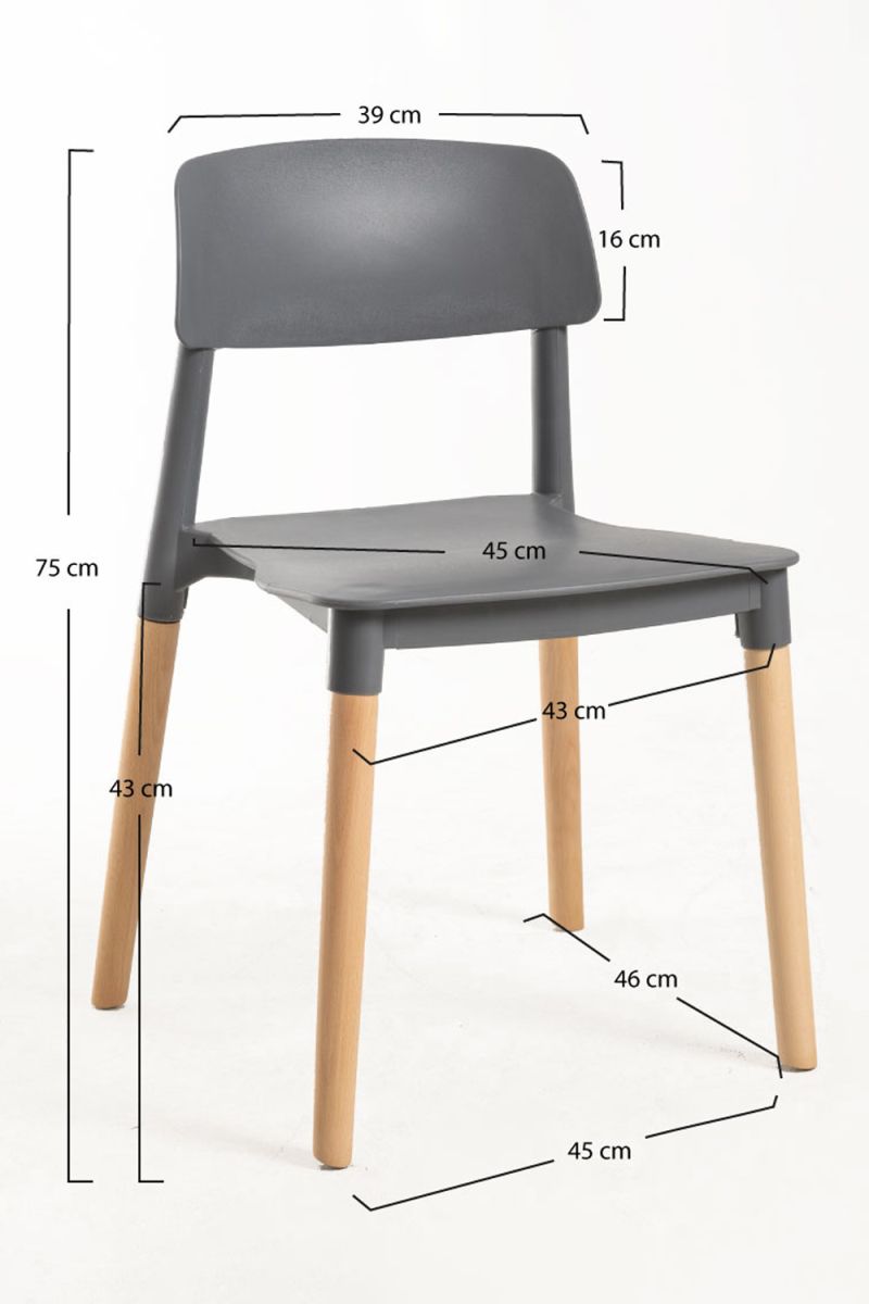 Chaise Estin - Parfaite pour votre salle à manger