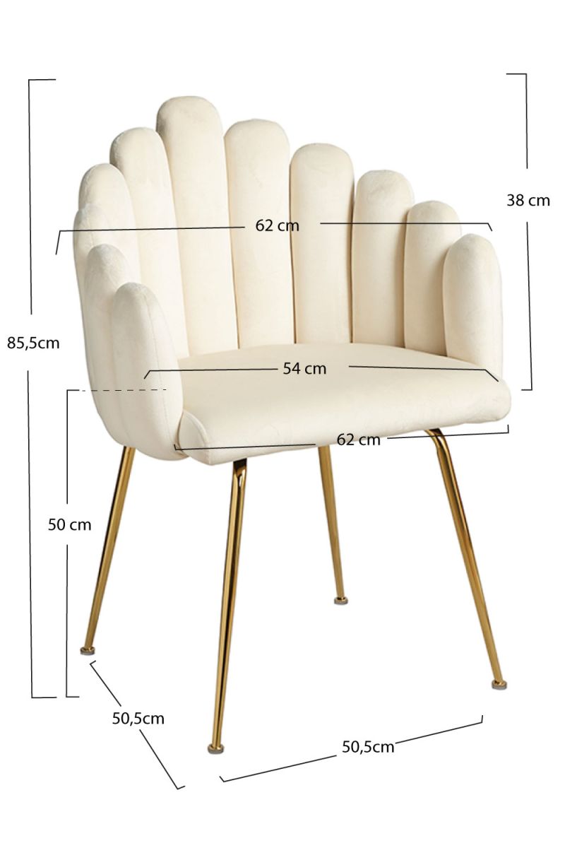 Chaise Bhoja Velours