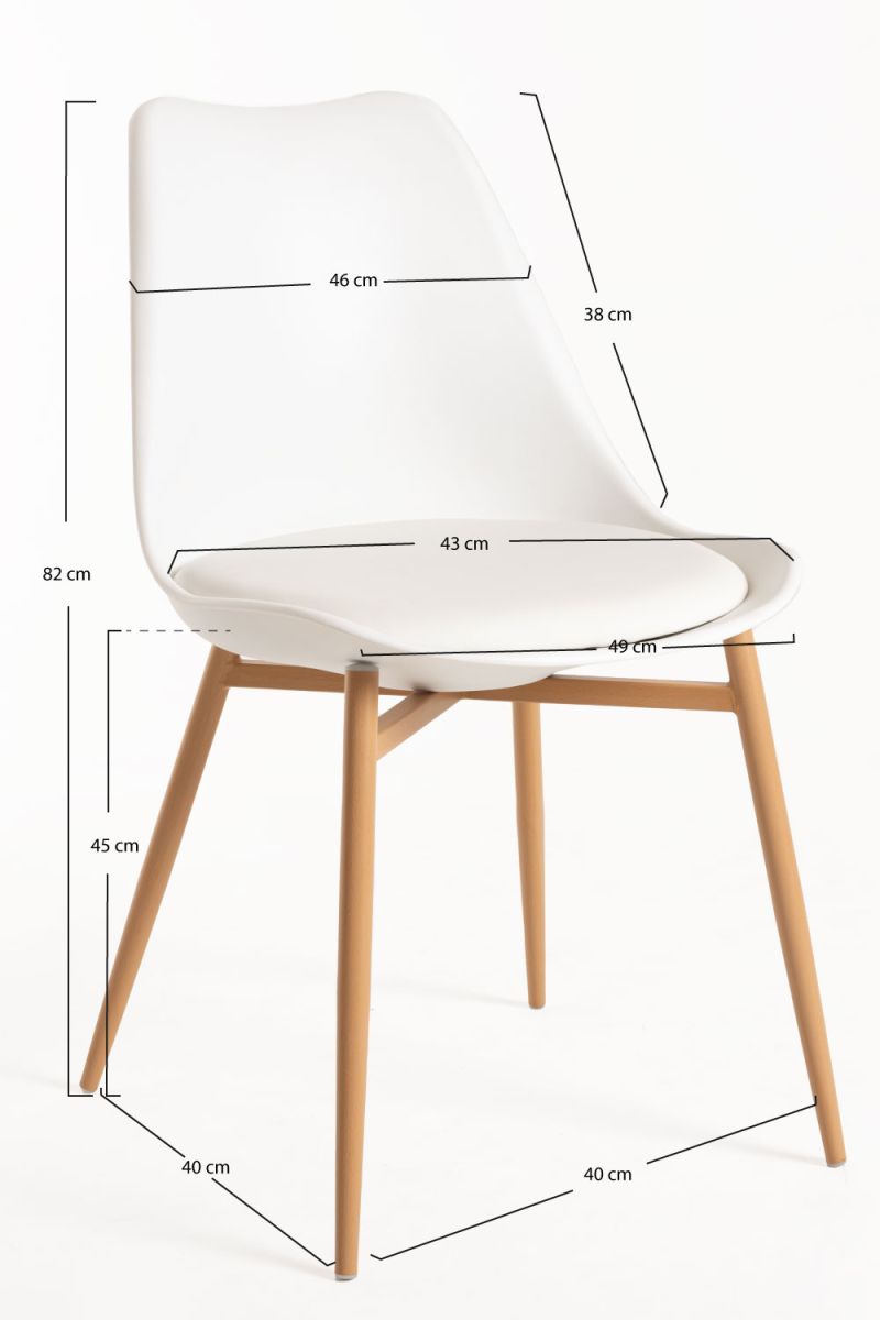 Chaise Raler - Une chaise scandinave qui mène