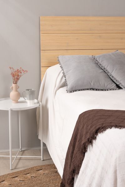 Tête de lit Lyna Bois pour lits de 90 et 80 cm - Une tête de lit idéale pour votre chambre à coucher