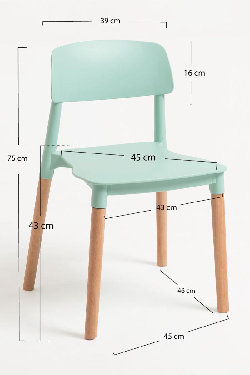 Chaise Estin - Parfaite pour votre salle à manger