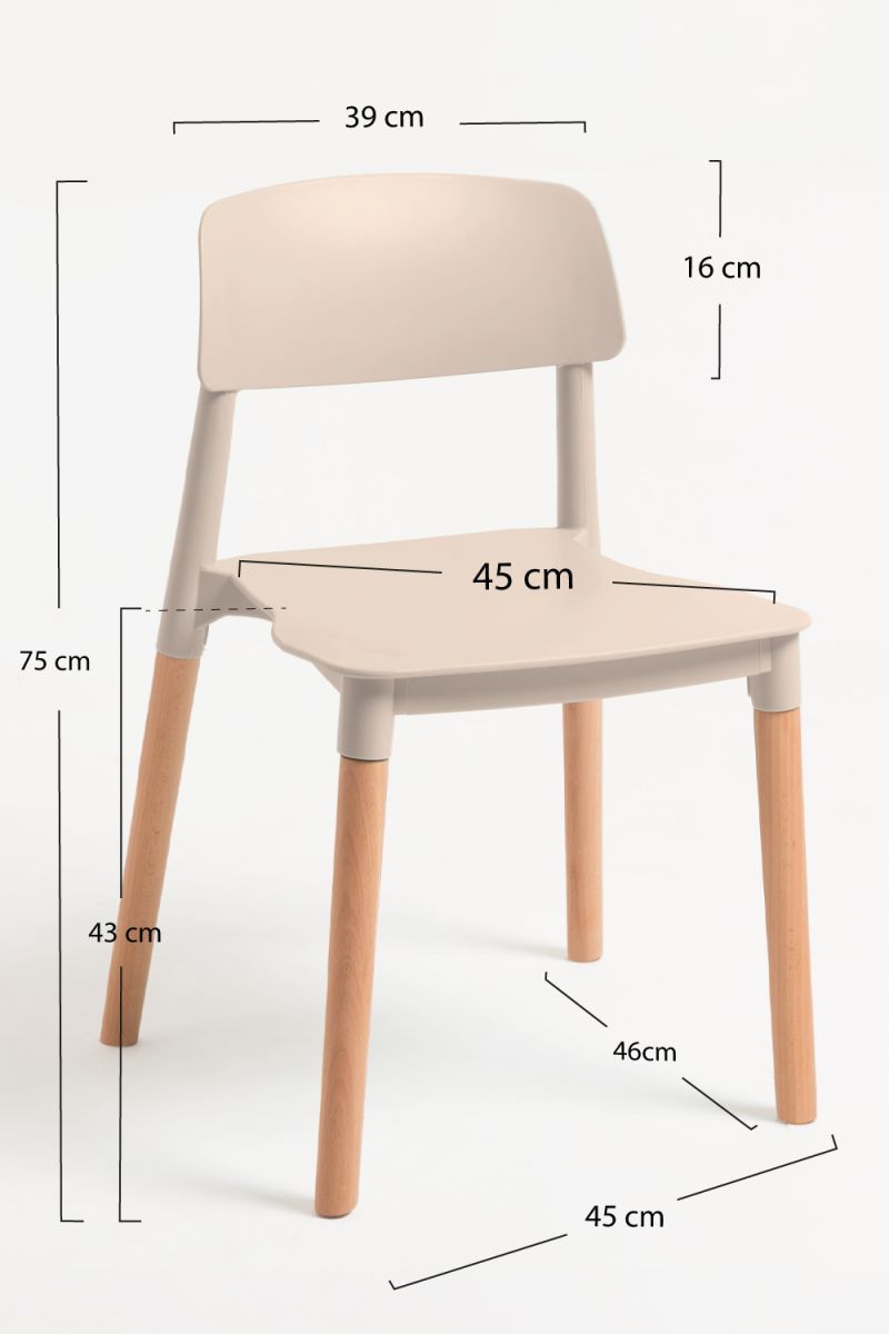 Chaise Estin - Parfaite pour votre salle à manger