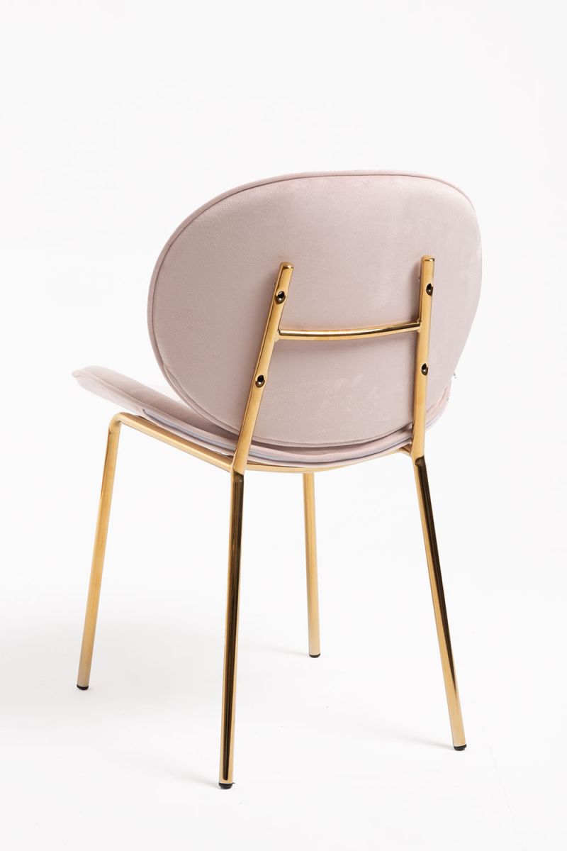 Chaise Garry Golden Velours - Parfaite pour votre salle à manger