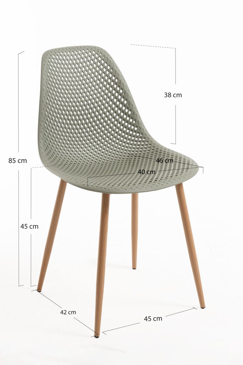 Chaise Dabel - Parfaite pour votre salle à manger et jardin