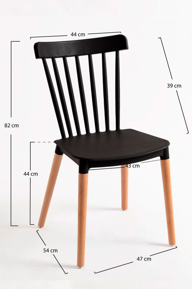 Pack 6 Chaises Leka