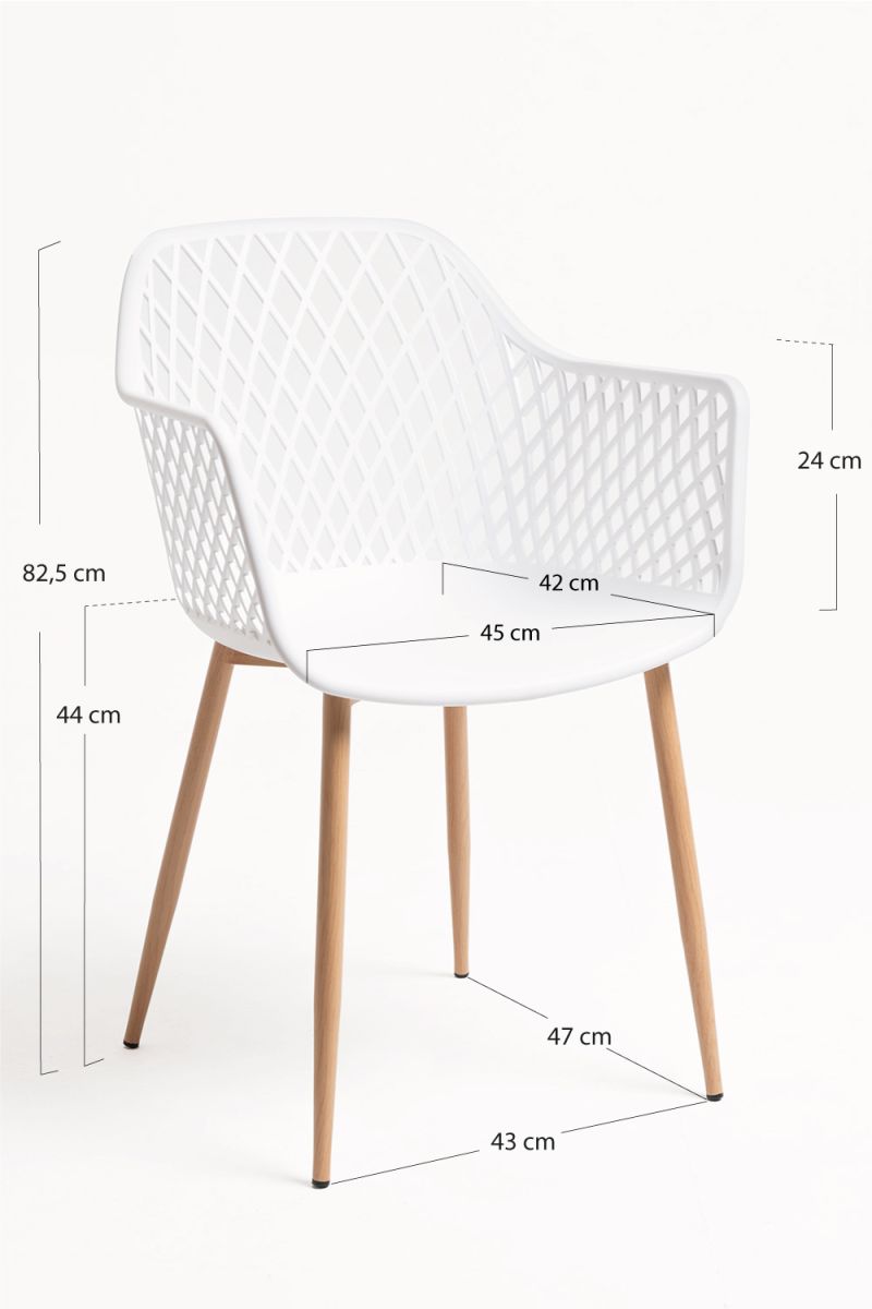 Chaise Tyva - Idéal pour votre jardin ou salon