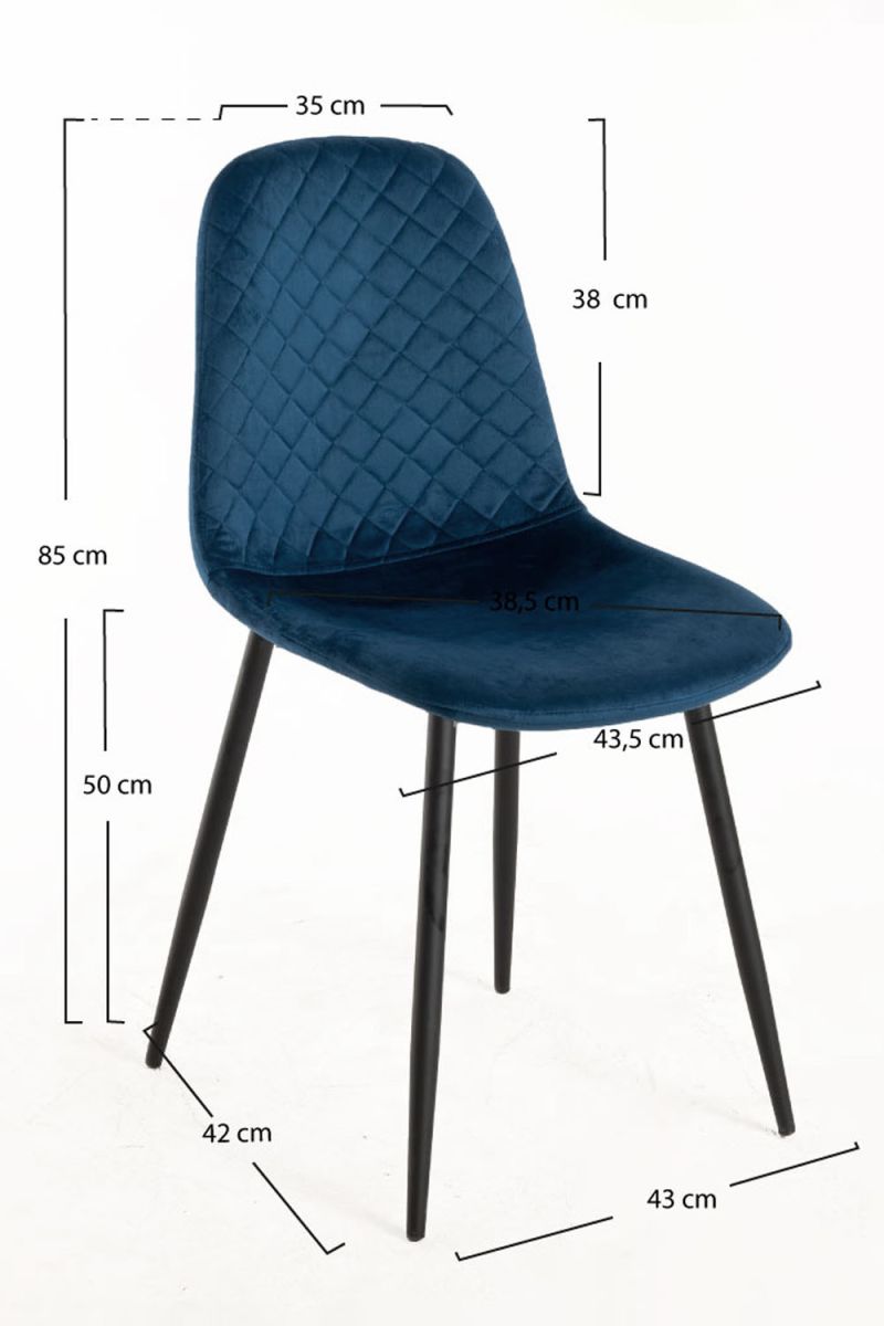 Pack 4 Chaises Boide