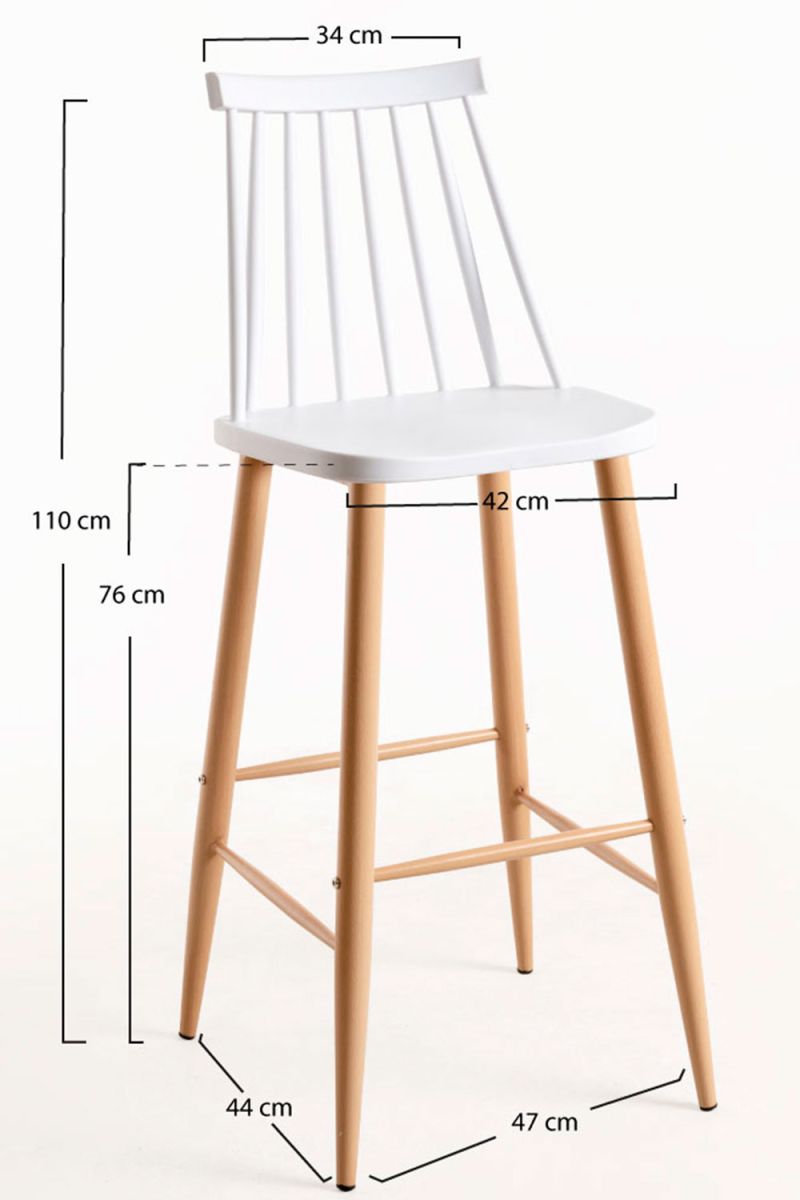 Pack 4 Tabourets Bik