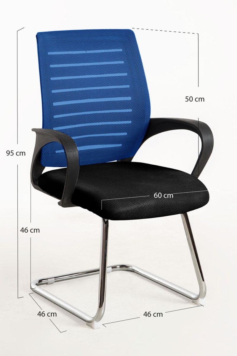 Chaise Confidente Binet- Une chaise de bureau sans roulettes