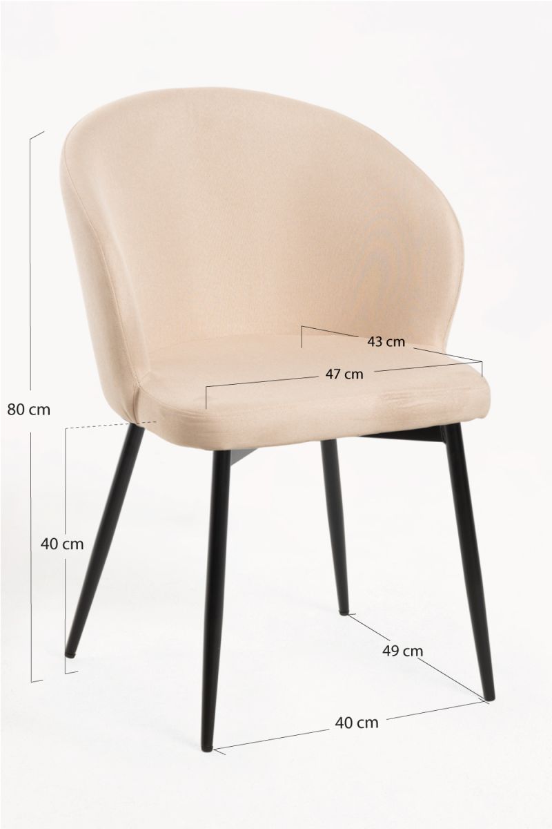 Chaise Cusa Tissu - La chaise en tissu que vous méritez