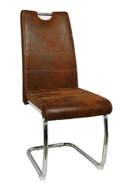 Pack 4 Chaises Hallen Similicuir