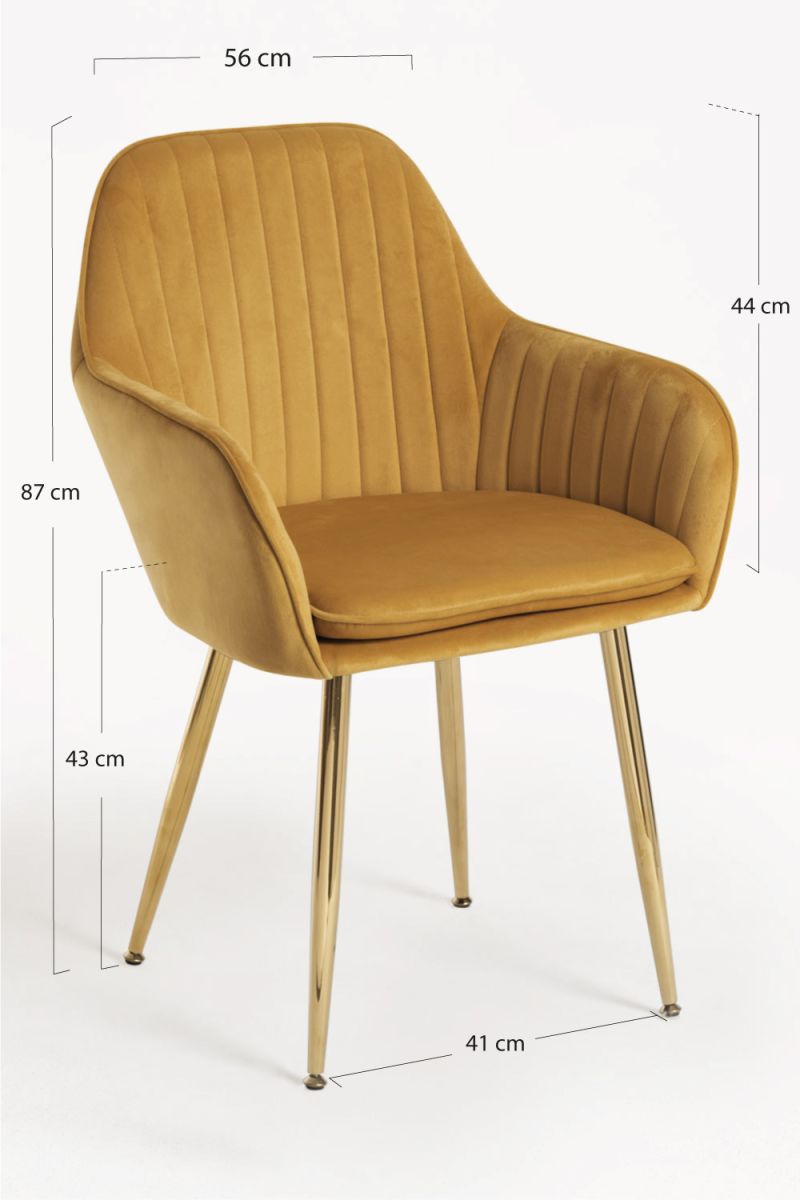 Chaise Chic Golden - La chaise design dont tout le monde parle