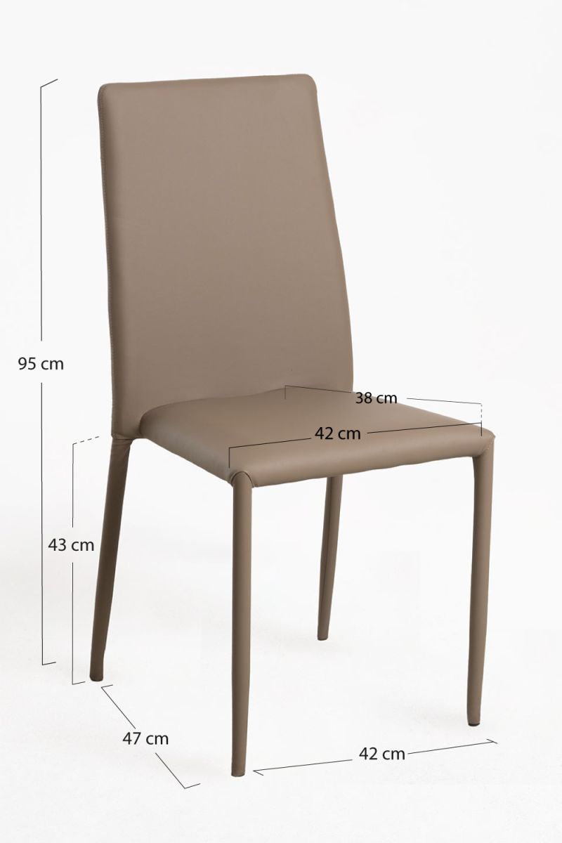 Pack 4 Chaises Tuoli