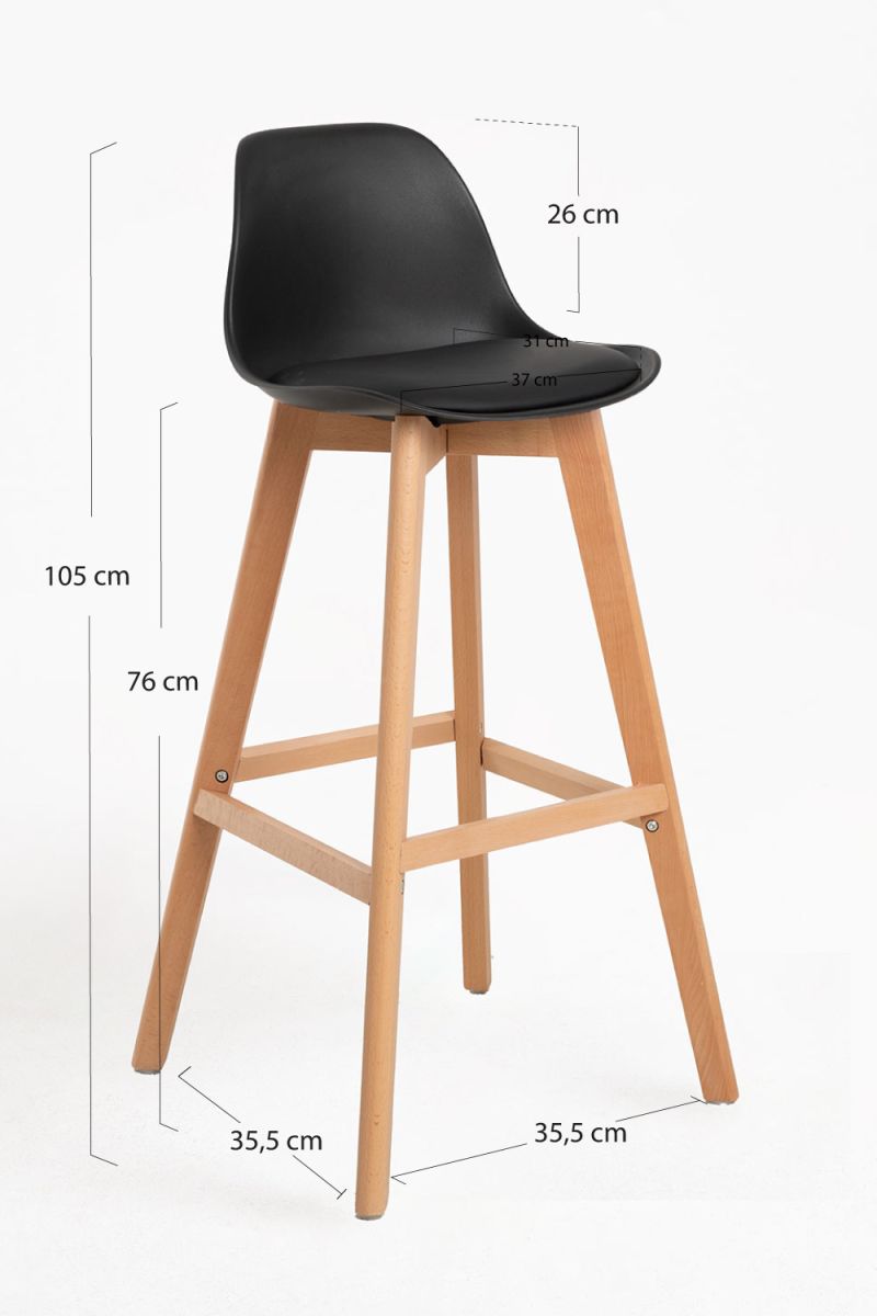 Tabouret Elytra - Style Scandinave pour votre cuisine