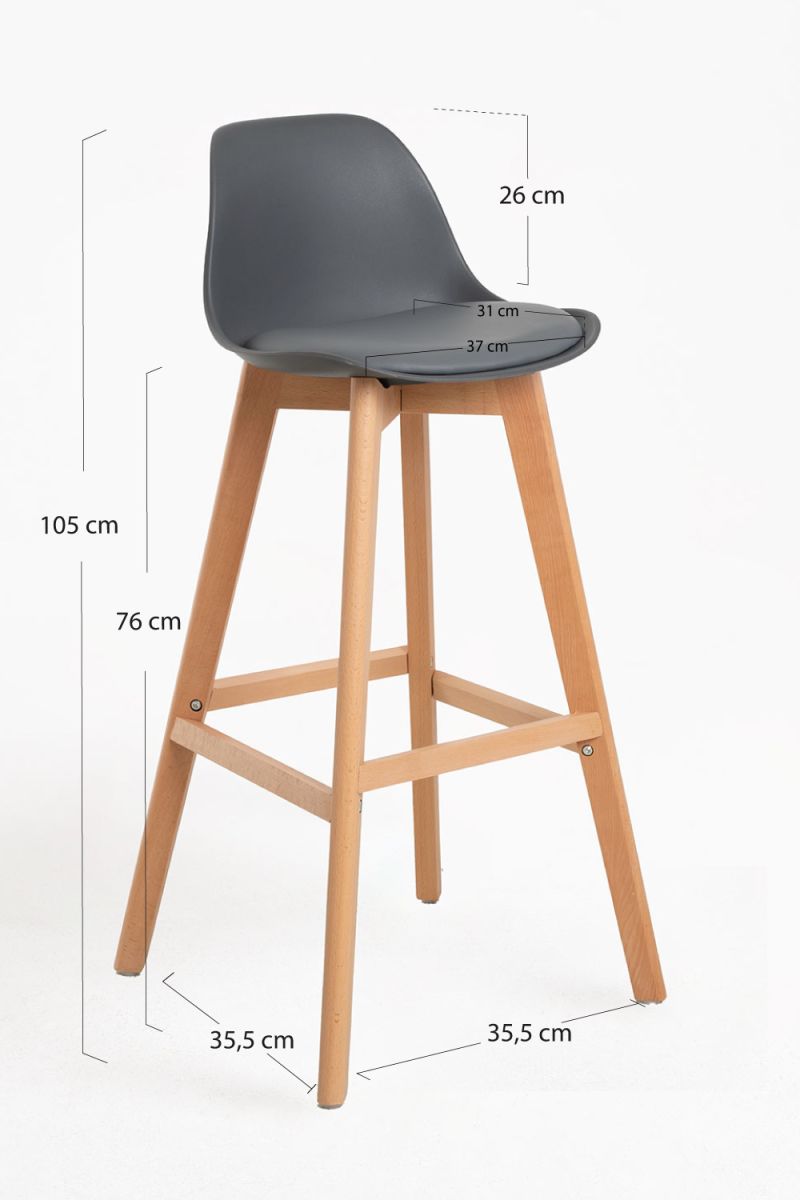 Tabouret Elytra - Style Scandinave pour votre cuisine