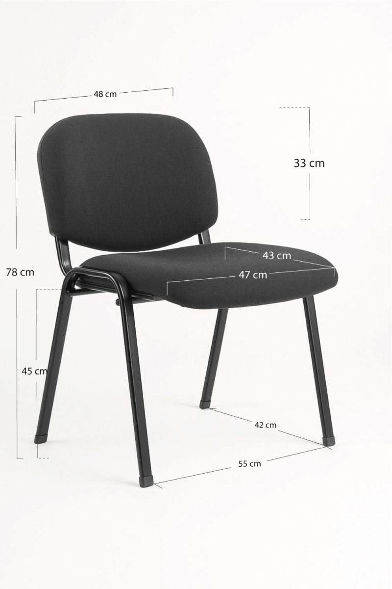 Pack 4 Chaises Ofis - Le pack de chaises pour votre bureau