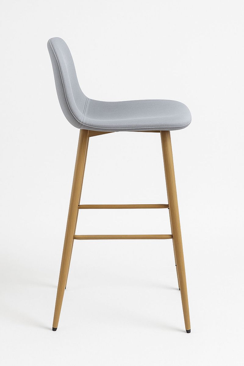 Tabouret Teok Tissu