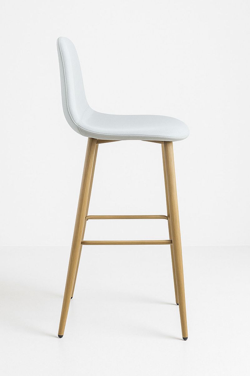 Tabouret Teok Tissu