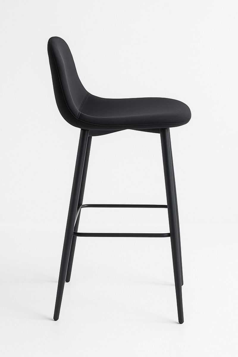 Tabouret Teok Velours