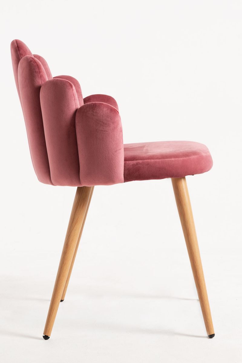 Pack 4 Chaises Hand Velours