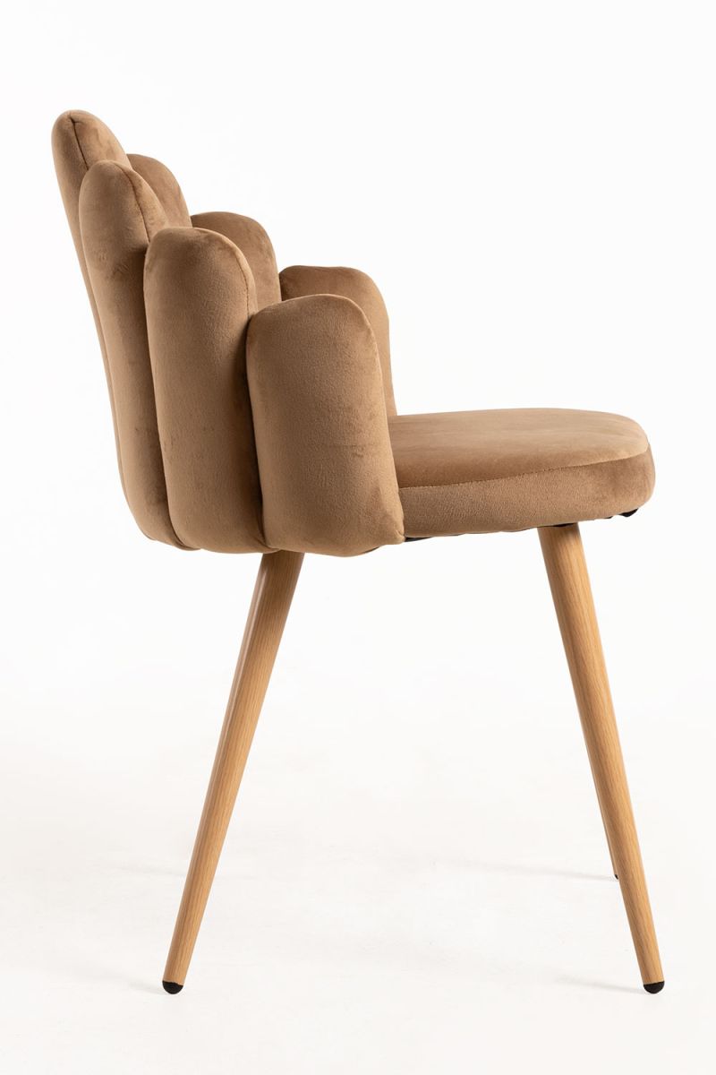 Pack 4 Chaises Hand Velours