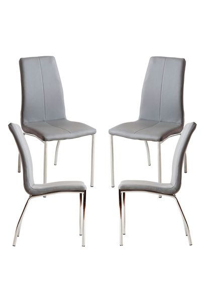Pack 4 Chaises Humi Similicuir
