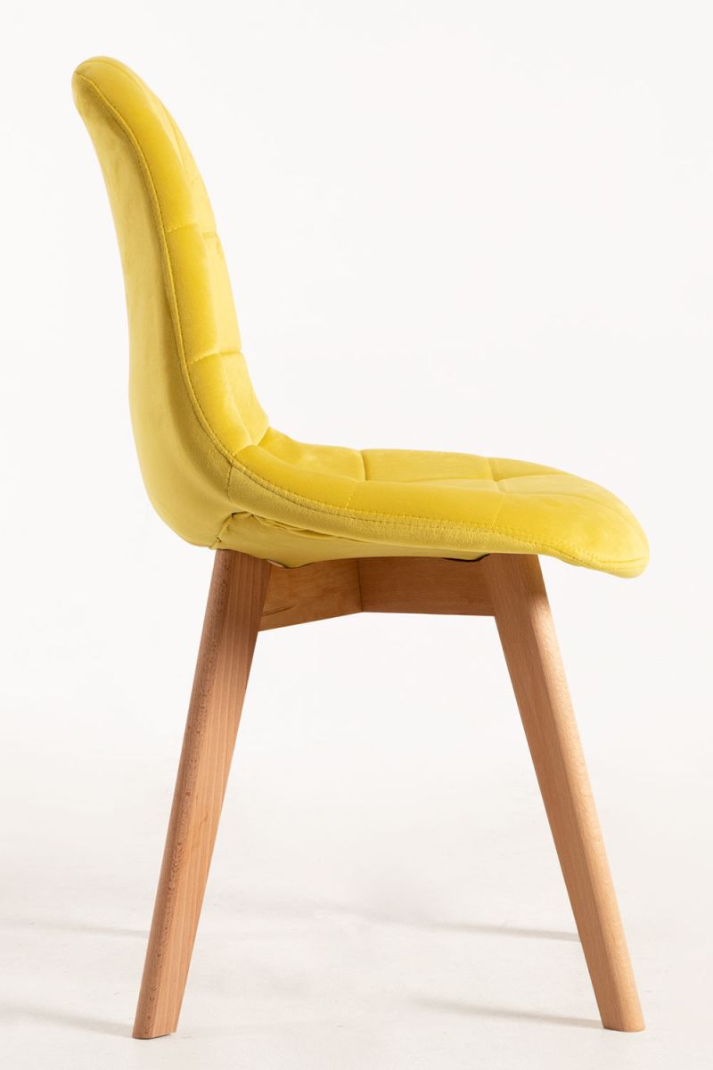 Pack 4 Chaises Kelen Velours