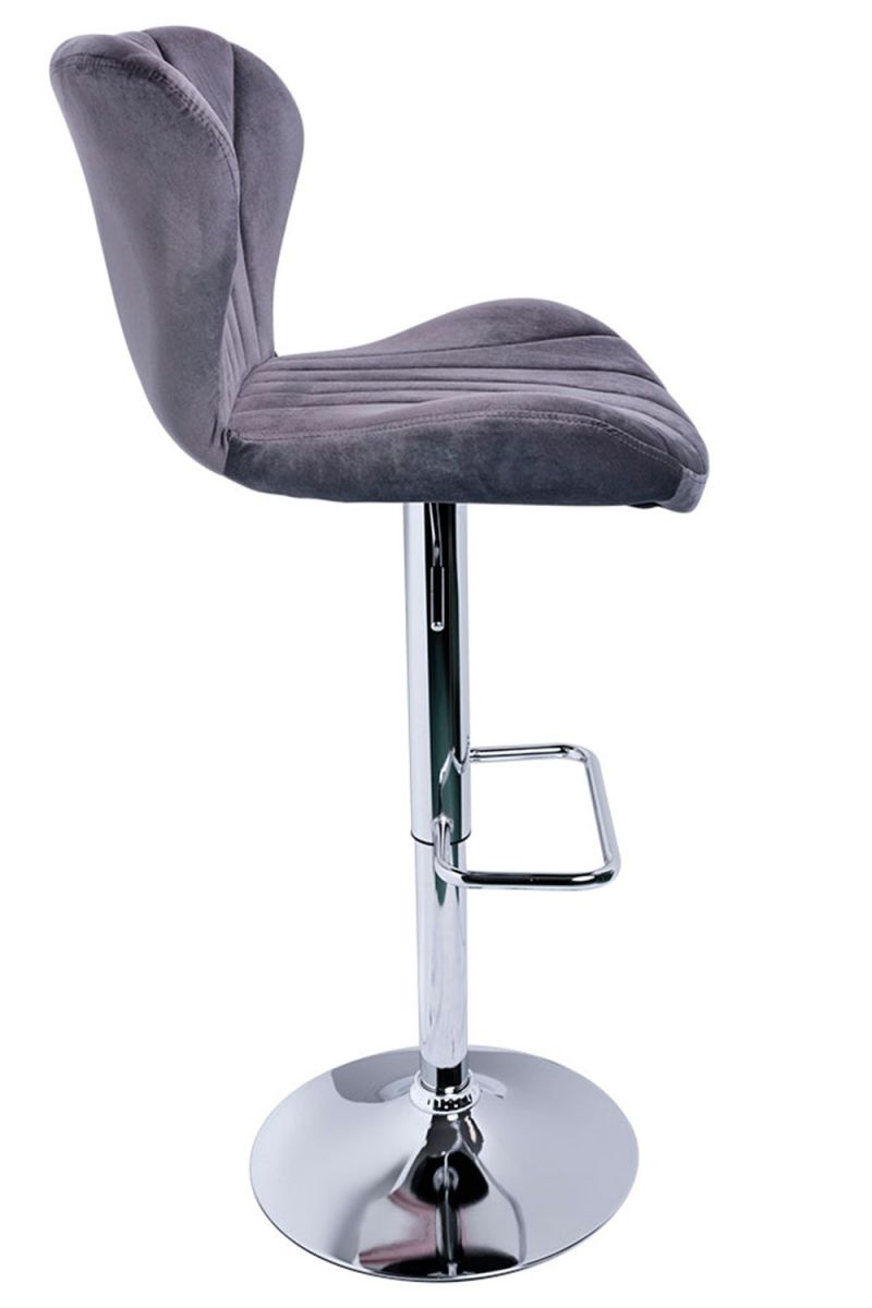 Tabouret Musel - Le tabouret haut velours que vous méritez