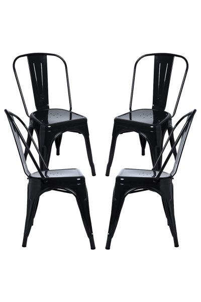 Pack 4 Chaises Mel