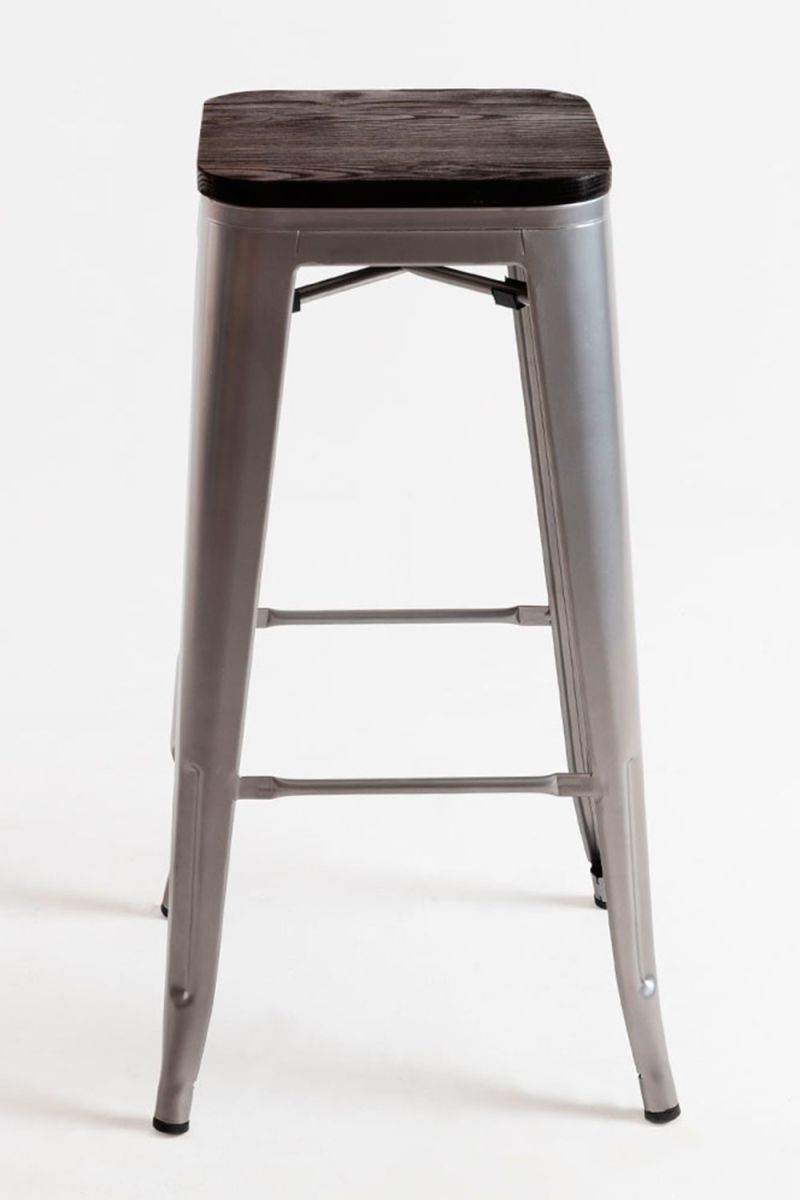 Tabouret Mel Bois - Le tabouret industriel que vous méritez
