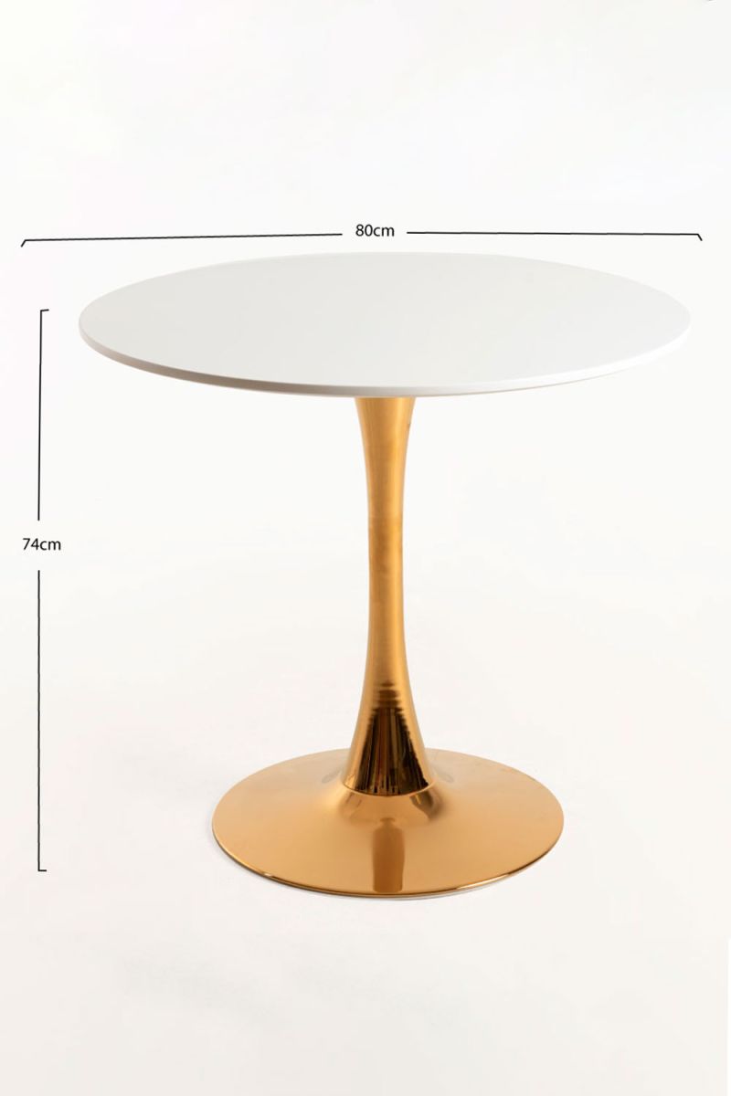 Table Kolio 80 cm Golden