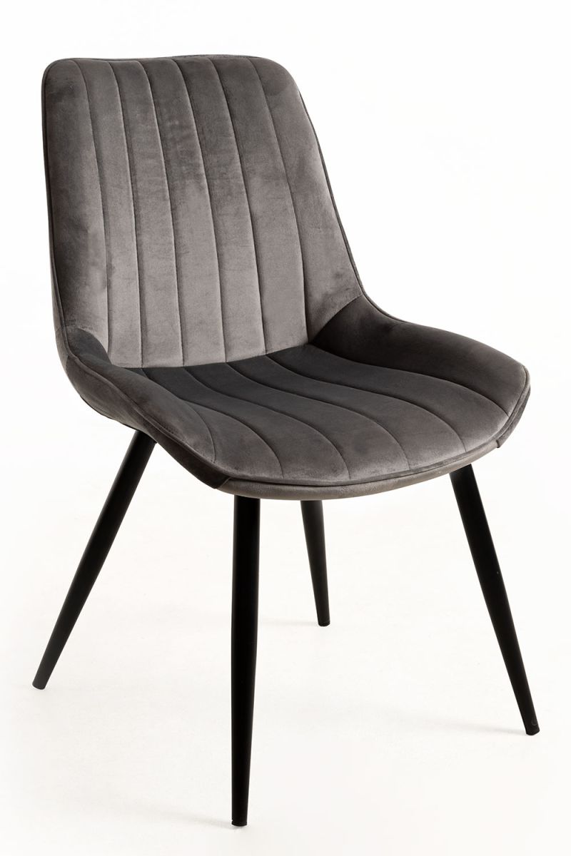 Pack 4 Chaises Lene Velours - Élégance et confort pour votre séjour