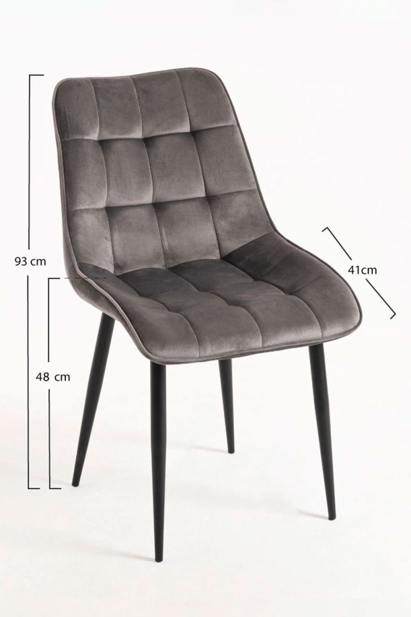 Chaise Cade Velours