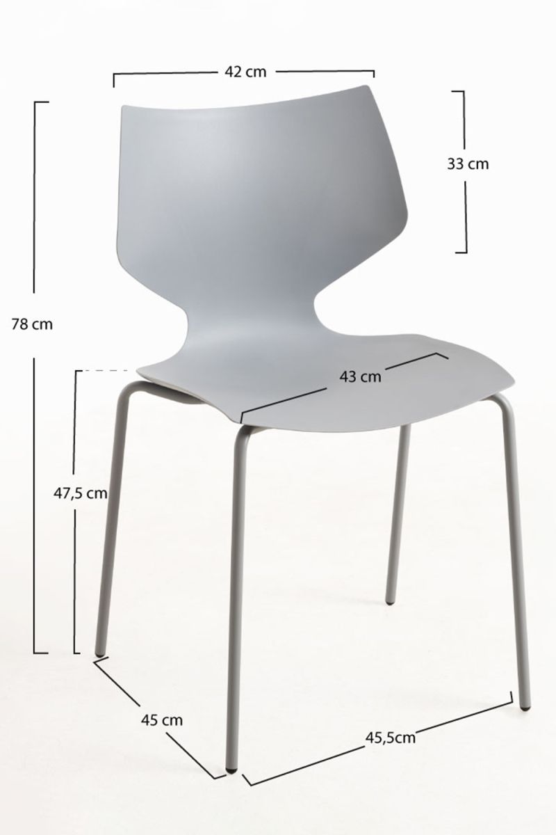 Chaise Plecy: Style avant-gardiste pour votre salle à manger