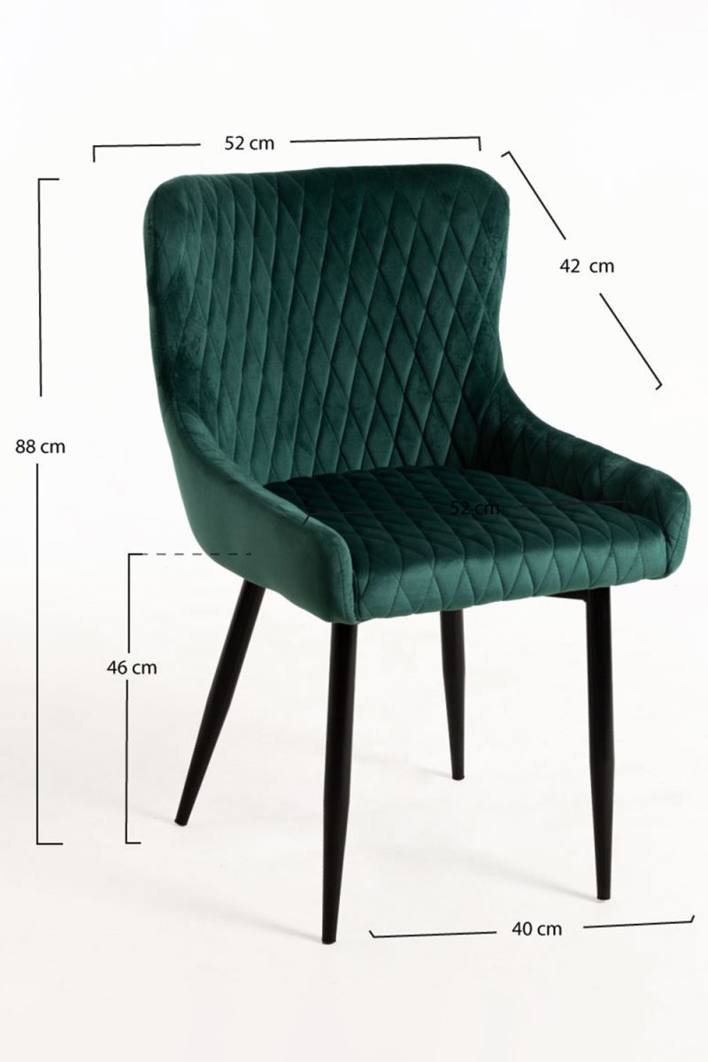 Chaise Sanda Velours