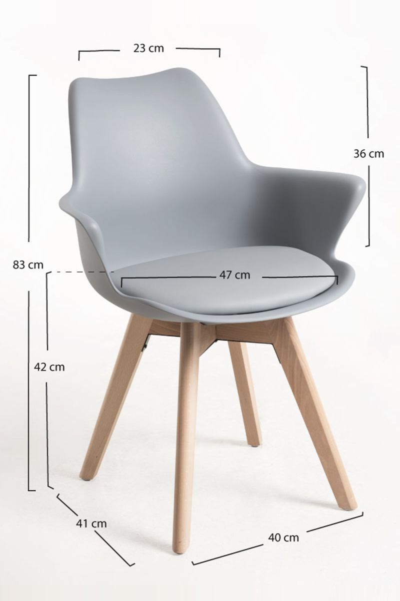 Fauteuil Synk - Une chaise scandinave qui mène